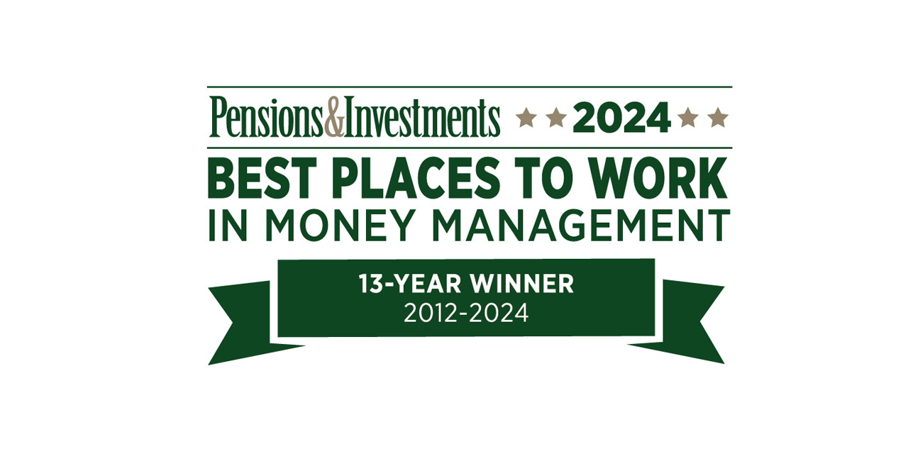 P&K Great Places to Work in Money Management 13-year winner.